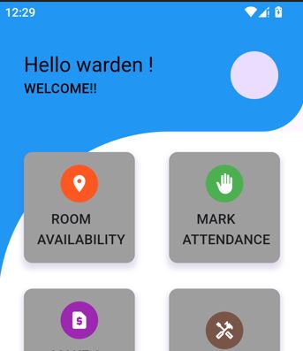 Hostel Management Mobile Application